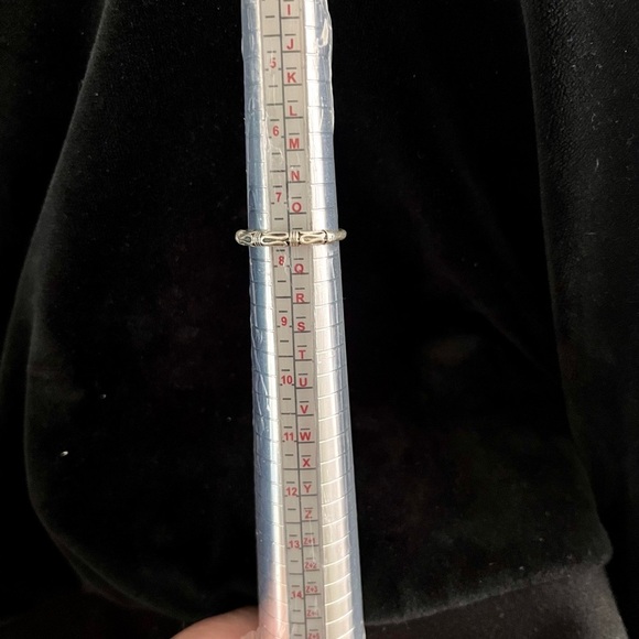 Sterling Silver Knotted Rope Women's Ring Stamped 925 Knot Design Bali Balinese - Picture 11 of 15